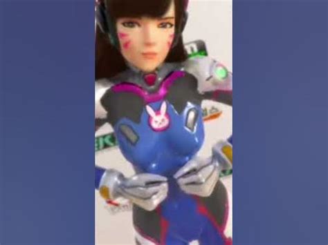 d.va shows a little too much|D.va shows off a little too much